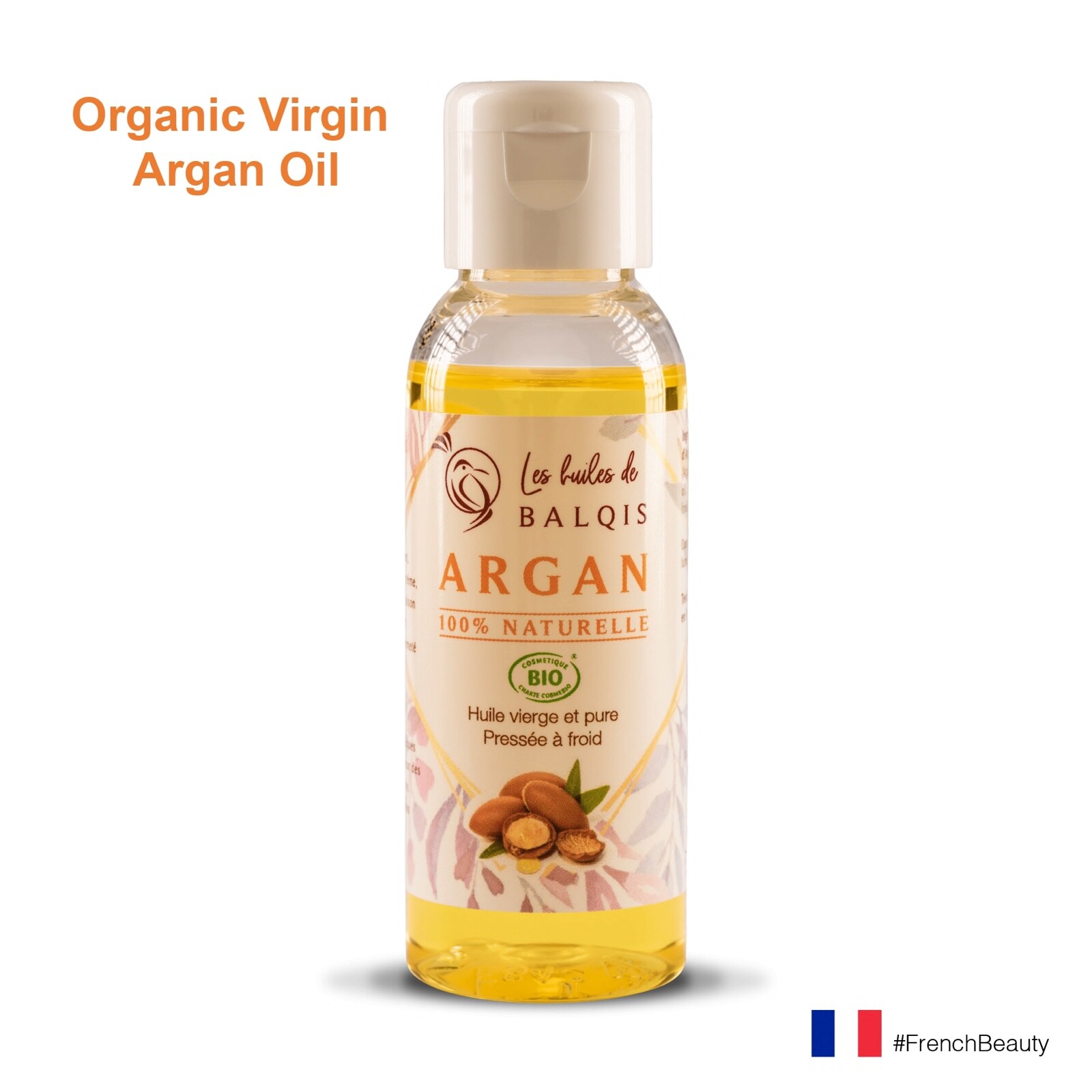 ORGANIC VIRGIN ARGAN OIL Hair and Skin care 100% natural 50mL cold pressed