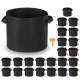 24 Pack LAGarden 5 Gallon Planting Bag Planter Pot Vegetable Peanut Taro Garden 24 Pack LAGarden 5 Gallon Planting Bag Planter Pot Vegetable Peanut Taro Garden
