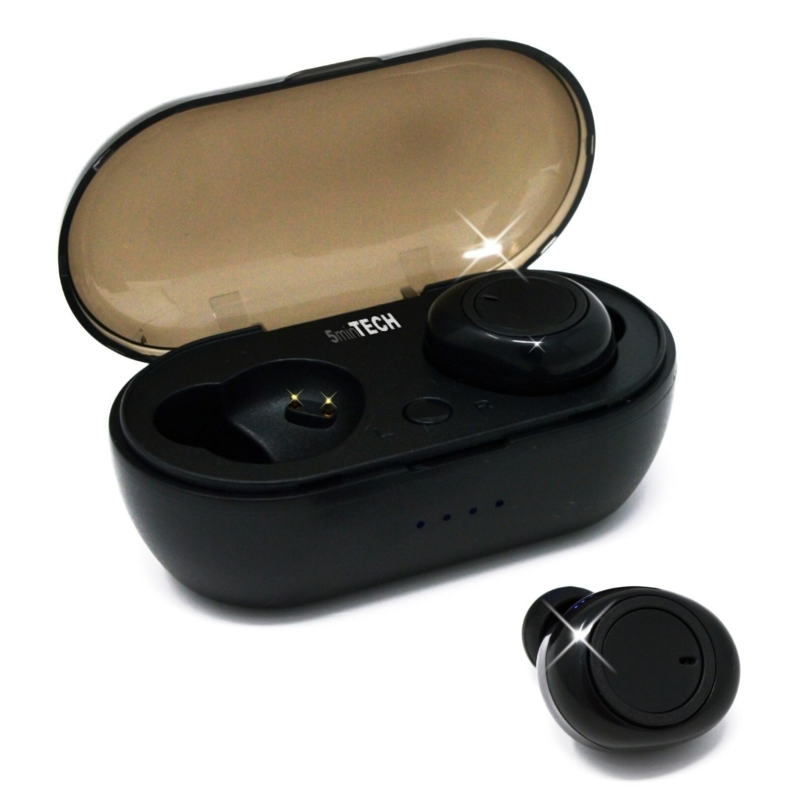 Wireless Earbuds Headphones Bluetooth V5.0 Sweatproof Mic & Charging Box Wireless Earbuds Headphones Bluetooth V5.0 Sweatproof Mic & Charging Box