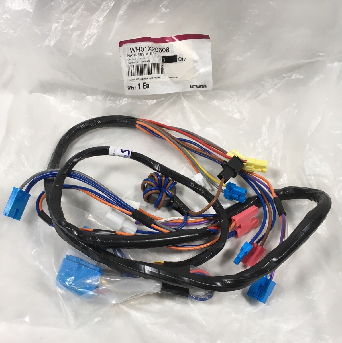 NEW OEM GE LG Washing Machine WIRE HARNESS WH01X20608, AP6279570 NEW OEM GE LG Washing Machine WIRE HARNESS WH01X20608, AP6279570