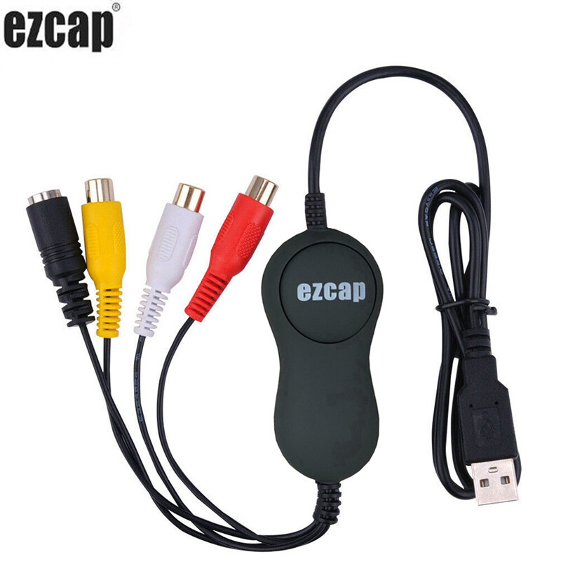 EzCAP 159 USB 2.0 Audio Video Capture Card Analog To Digital for Windows Mac OS EzCAP 159 USB 2.0 Audio Video Capture Card Analog To Digital for Windows Mac OS