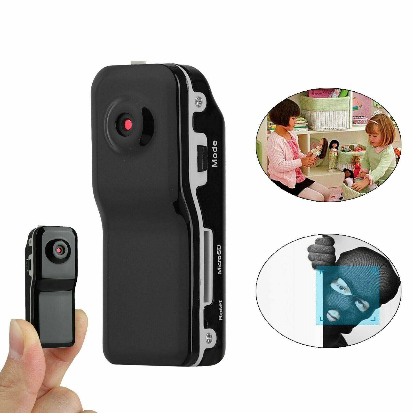 Mini Spy Camera Hidden Monitor DVR Video Audio Voice Recorder Security Sports AU Mini Spy Camera Hidden Monitor DVR Video Audio Voice Recorder Security Sports AU
