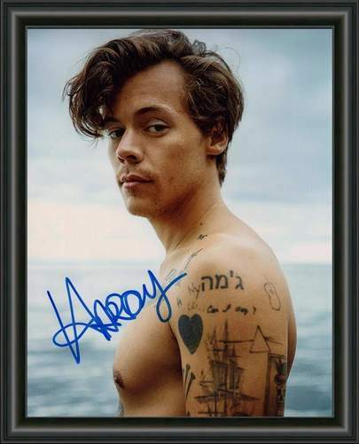 HARRY STYLES – SINGER – A4 SIGNED PHOTO POSTER – FREE POST HARRY STYLES – SINGER – A4 SIGNED PHOTO POSTER – FREE POST