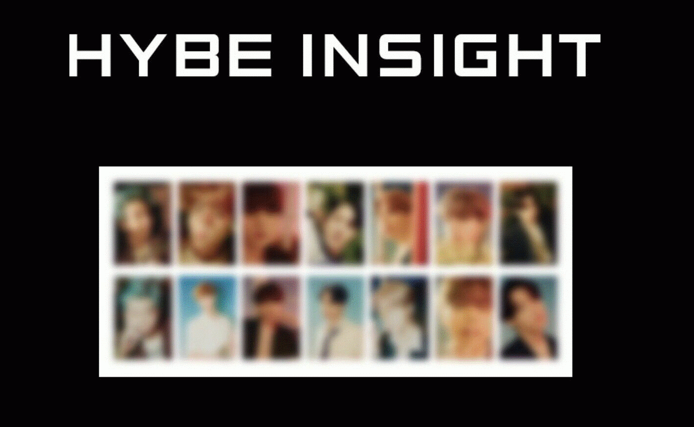 BTS HYBE Insight Photo Card POSTER POSTCARD set EUPHORIA Pre-order BTS HYBE Insight Photo Card POSTER POSTCARD set EUPHORIA Pre-order