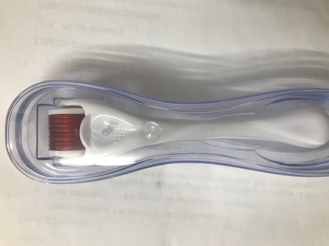 DERMA ROLLER TITANIUM MICRO NEEDLE SKIN 540 NEEDLES 0.5MM DERMA ROLLER TITANIUM MICRO NEEDLE SKIN 540 NEEDLES 0.5MM