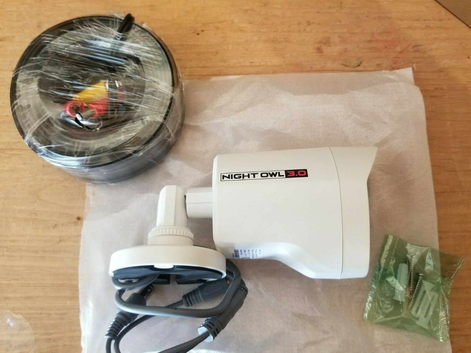 Night Owl CM-PTHD30W-BU 3MP camera with 60 ft BNC cables – New Night Owl CM-PTHD30W-BU 3MP camera with 60 ft BNC cables – New