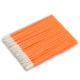 100Pcs Disposable Lip Brush Gloss Lipstick Wands Applicator Makeup Brush Orange 100Pcs Disposable Lip Brush Gloss Lipstick Wands Applicator Makeup Brush Orange