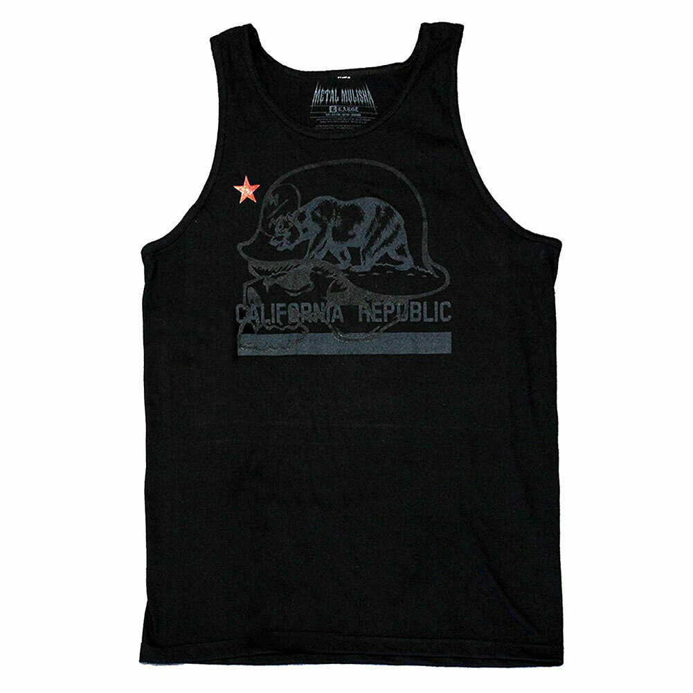 Metal Mulisha Men’s Republic Sleeveless Tank Top Shirt Black Clothing Apparel