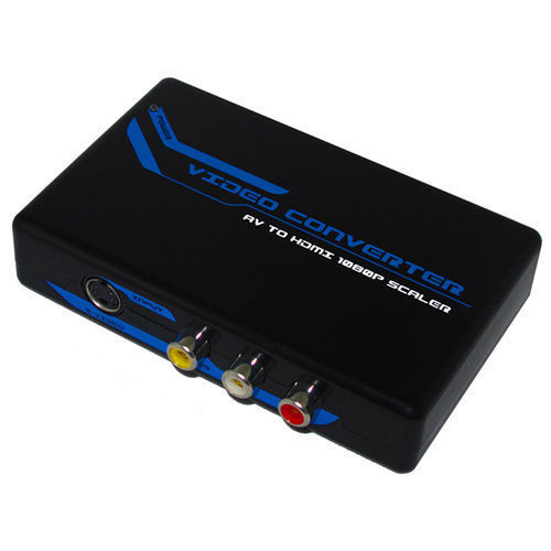 S-Video & 3 RCA Composite R/L Stereo Audio CVBS to HDMI Converter Adapter 1080P S-Video & 3 RCA Composite R/L Stereo Audio CVBS to HDMI Converter Adapter 1080P
