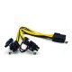 Accessories Cable Plug Computer Cables Connectors Networking PCI-E 8 Pin Male Accessories Cable Plug Computer Cables Connectors Networking PCI-E 8 Pin Male