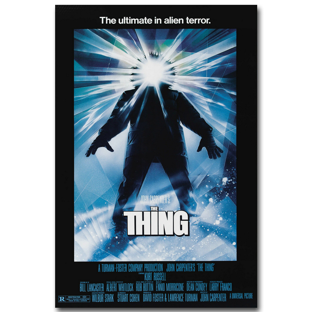 The Thing Horror Classic Movie Silk Poster 12×18 24×36 inch 002 The Thing Horror Classic Movie Silk Poster 12×18 24×36 inch 002