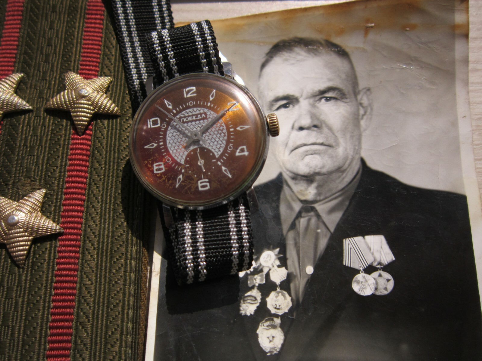Vintage Watches Mechanical Wrist Watch Mens Soviet Pobeda Ussr ZIM