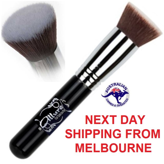 Flat Top Professional Makeup Brush Cosmetic Kabuki Brush Face Nose Foundation Flat Top Professional Makeup Brush Cosmetic Kabuki Brush Face Nose Foundation