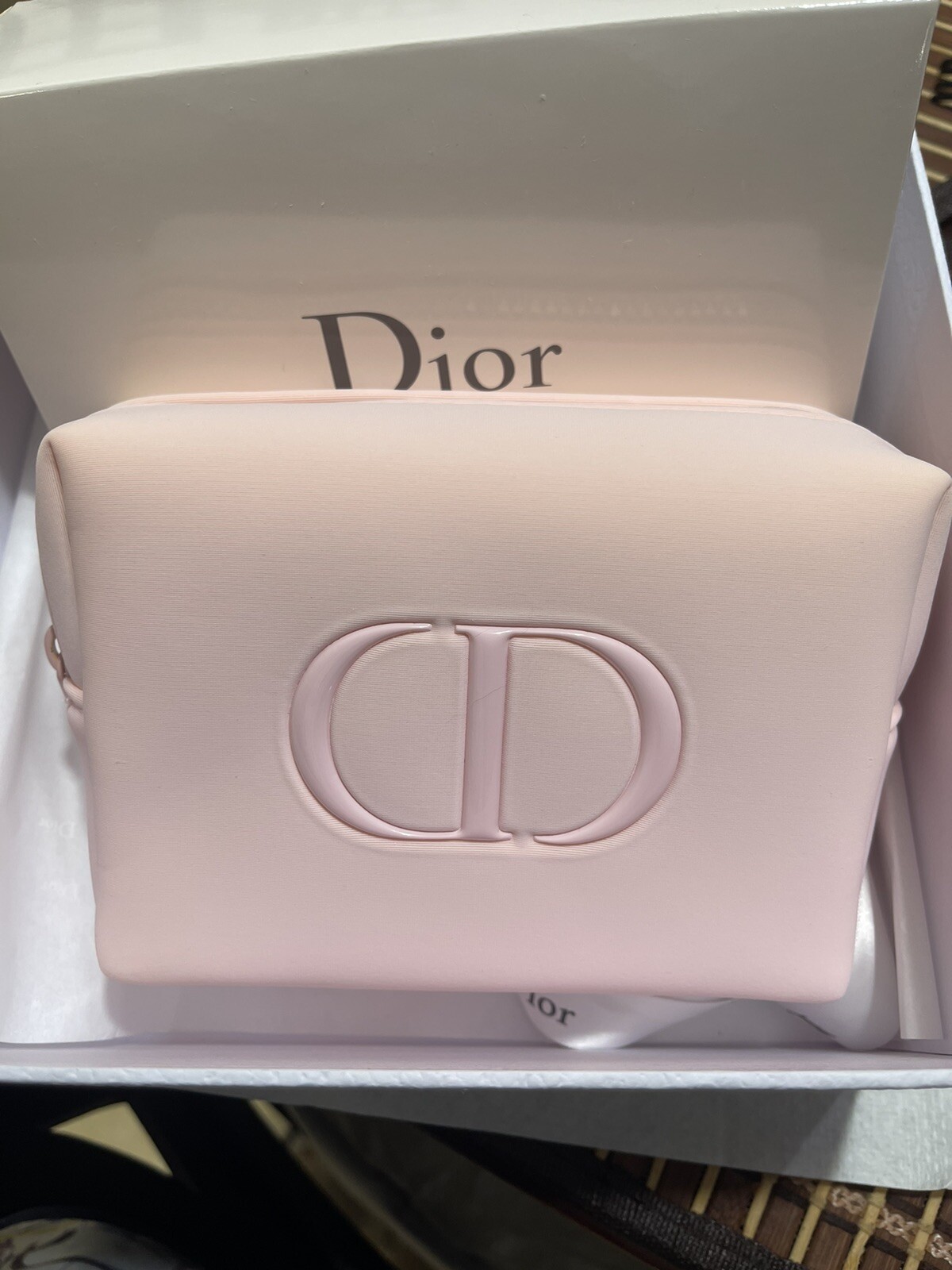 CD Dior Beauty Pink Waterproof Makeup Cosmetics Bag / Pouch / Clutch, Brand New CD Dior Beauty Pink Waterproof Makeup Cosmetics Bag / Pouch / Clutch, Brand New
