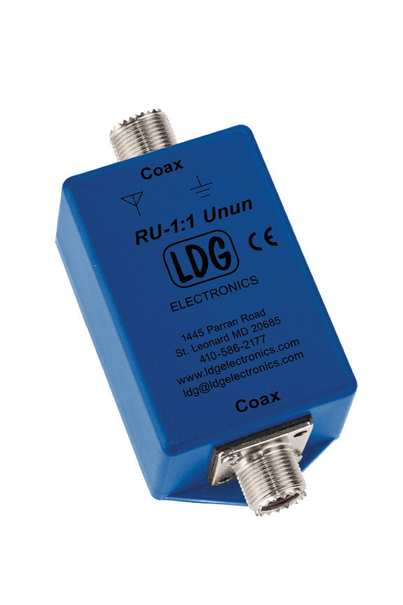 LDG Electronics RU-1:1 – UNUN, 1:1 Ratio, 200W PEP Coax Choke LDG Electronics RU-1:1 – UNUN, 1:1 Ratio, 200W PEP Coax Choke