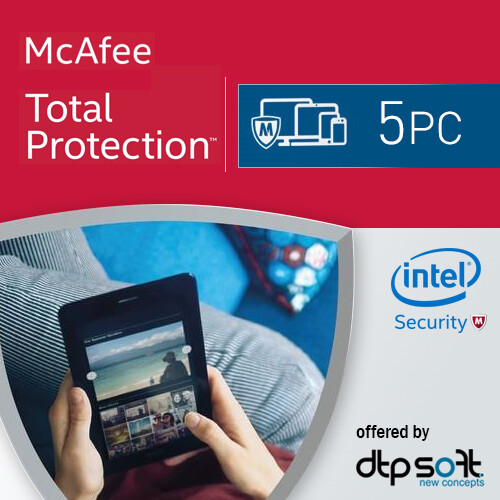McAfee Total Protection 2021 5 PC 1 Year License Internet Security 2020 AU McAfee Total Protection 2021 5 PC 1 Year License Internet Security 2020 AU