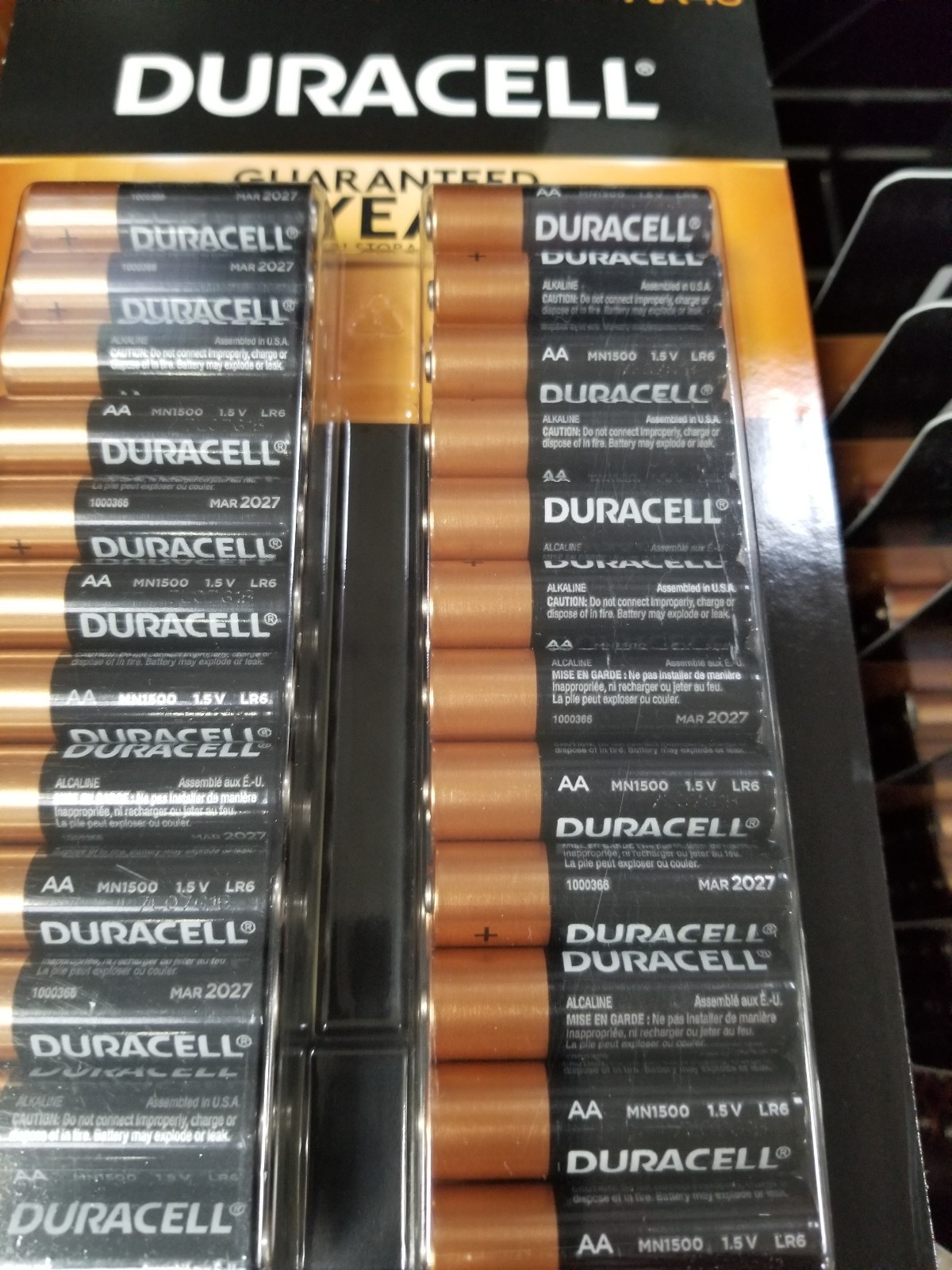 (40 CT) DURACELL AA FOR ELECTRONICS (40 CT) DURACELL AA FOR ELECTRONICS