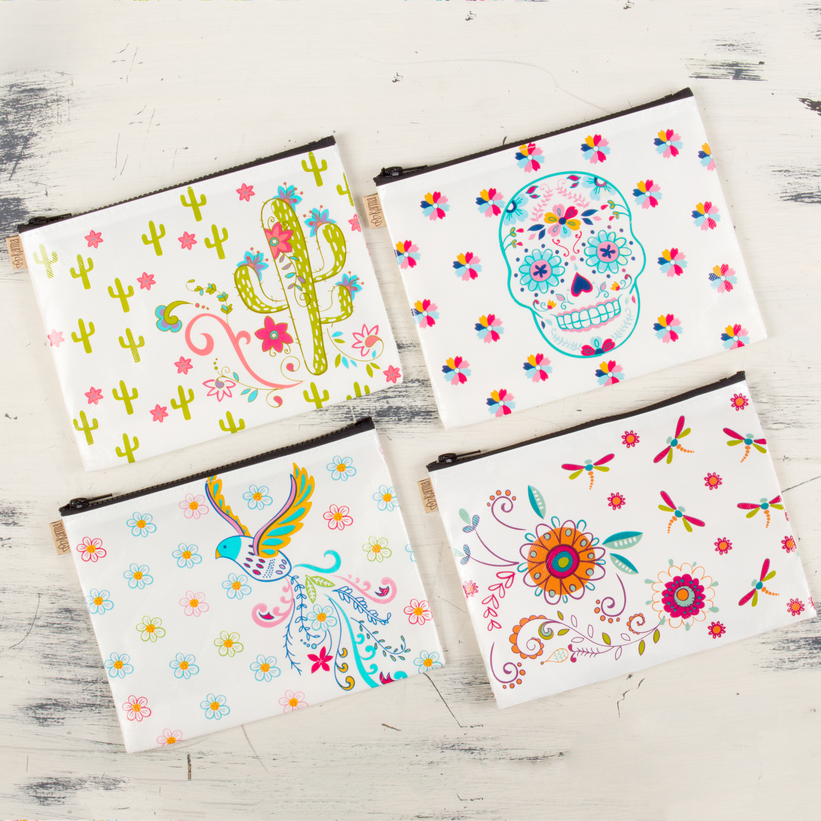 Karma by Stephen E7 Joseph Beauty Makeup Cosmetic Bag Case Fiesta Bonita KA-3103 Karma by Stephen E7 Joseph Beauty Makeup Cosmetic Bag Case Fiesta Bonita KA-3103