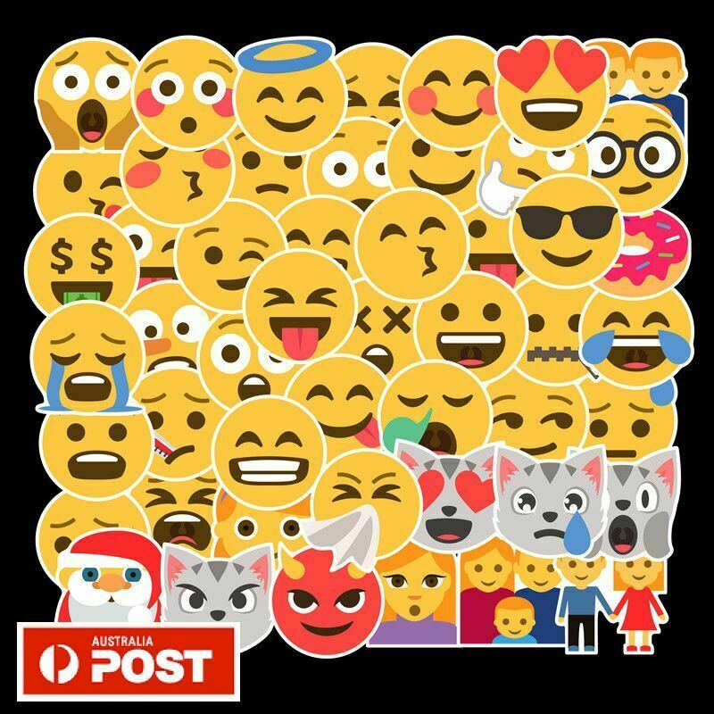 Emoji Vinyl Stickers Decals Luggage Car Phone Emoji Vinyl Stickers Decals Luggage Car Phone