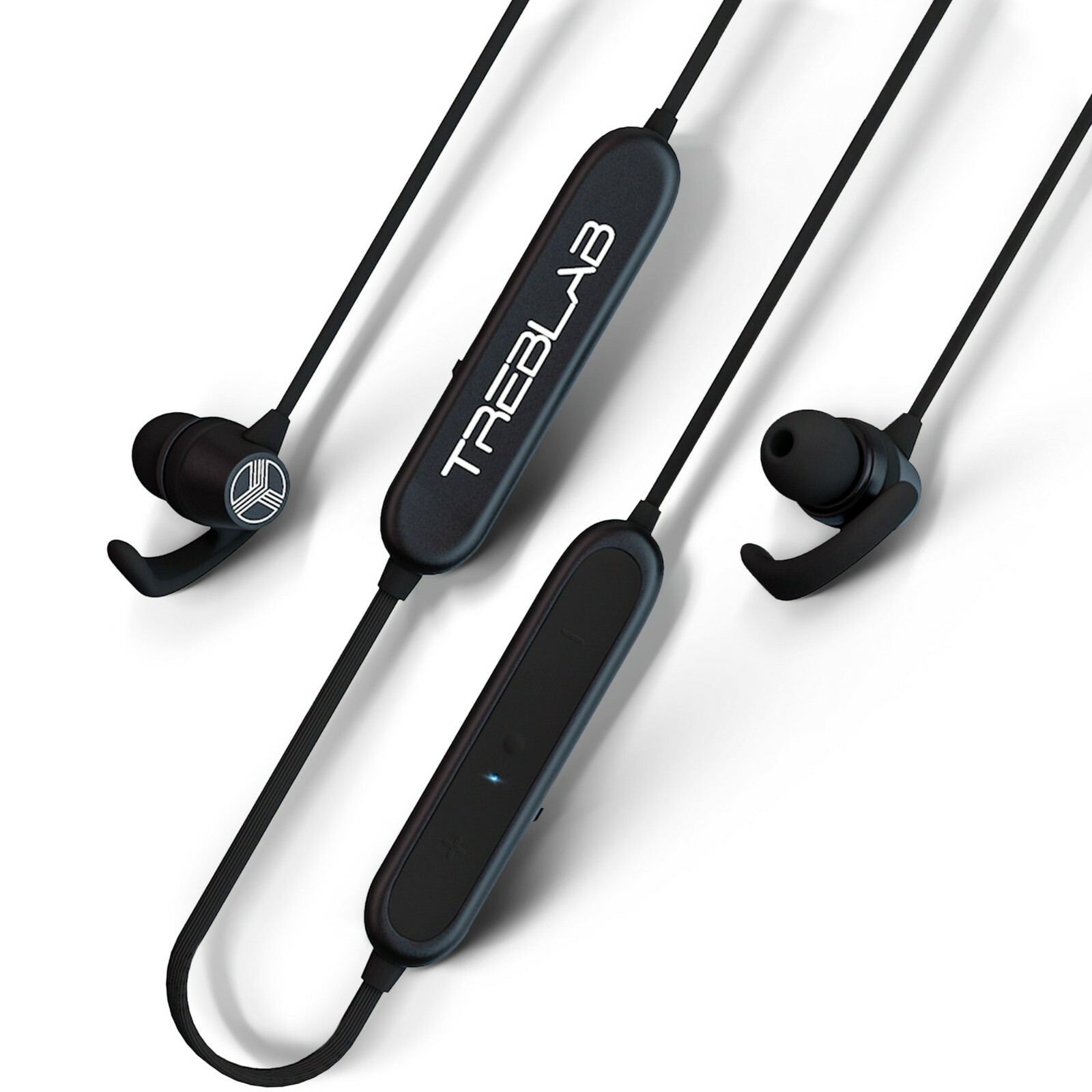 TREBLAB N8 Sports Bluetooth Headphones Neckband Earbuds Magnetic IPX5 Waterproof