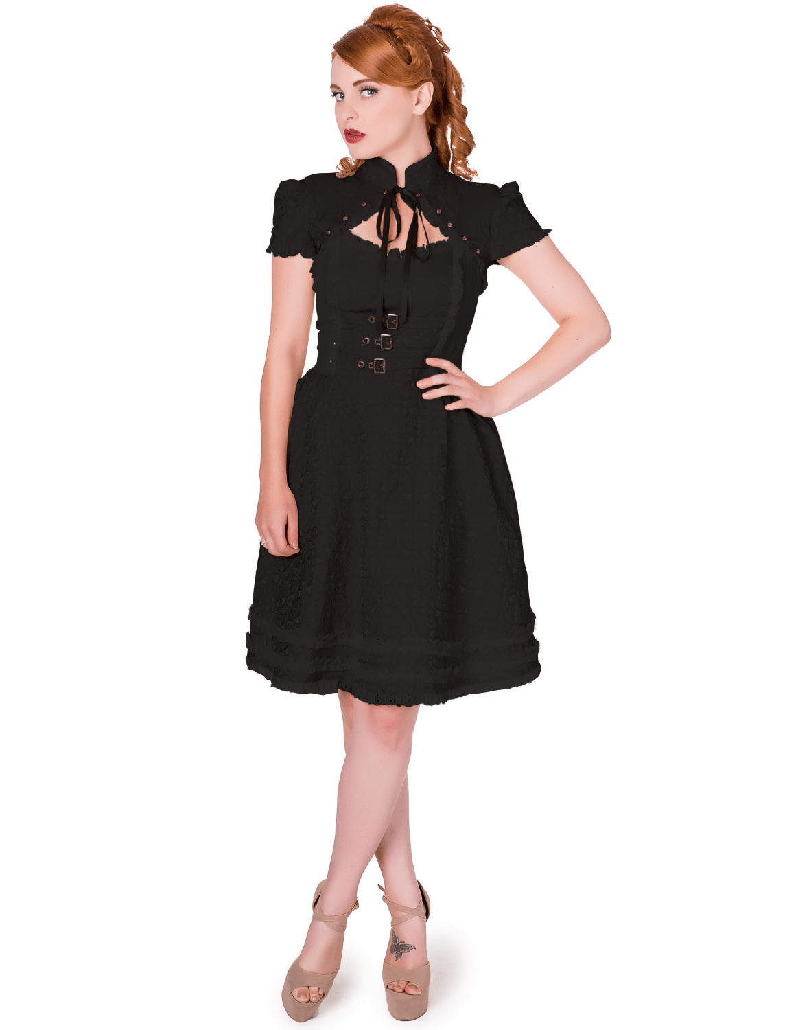 BANNED APPAREL Victorian Gothic Black RISE OF THE DAWN DRESS BANNED APPAREL Victorian Gothic Black RISE OF THE DAWN DRESS