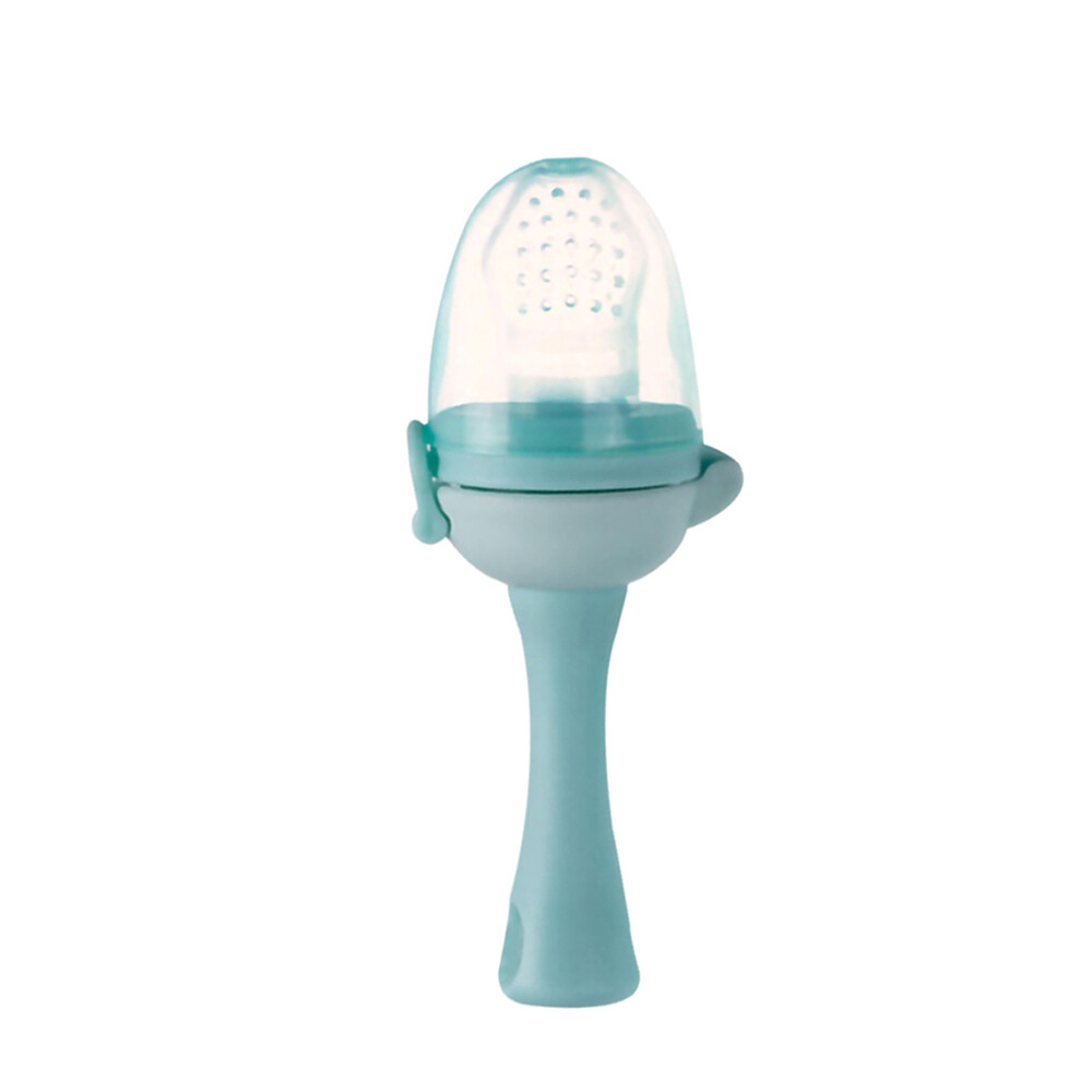 Baby Food Feeder Fresh Fruit Feeder Pacifier Silicone Vegetable Teether B7V0