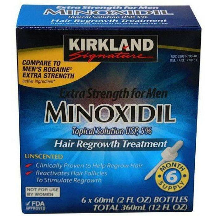 Kirkland 5% Topical Hair Loss Regrowth Solution Treatment Regaine Exp 07/22 Kirkland 5% Topical Hair Loss Regrowth Solution Treatment Regaine Exp 07/22