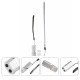 1 pc Aluminium Alloy Outdoor Double Tube Portable Sports Whistle for Trainer 1 pc Aluminium Alloy Outdoor Double Tube Portable Sports Whistle for Trainer