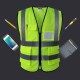 Wearable Reflective vest Mesh Cloth Construction Sports Running Lightweight Wearable Reflective vest Mesh Cloth Construction Sports Running Lightweight