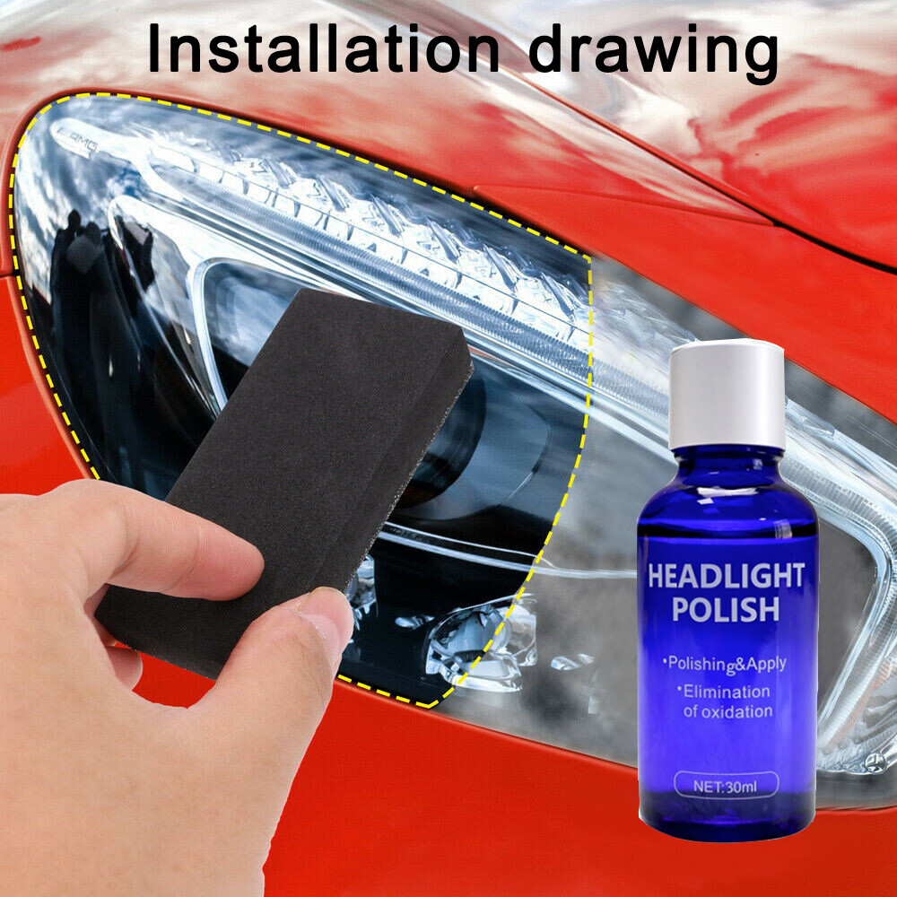 1x 9H Headlight Cover Len Restorer Cleaner Repair Liquid Polish Car Accessories 1x 9H Headlight Cover Len Restorer Cleaner Repair Liquid Polish Car Accessories