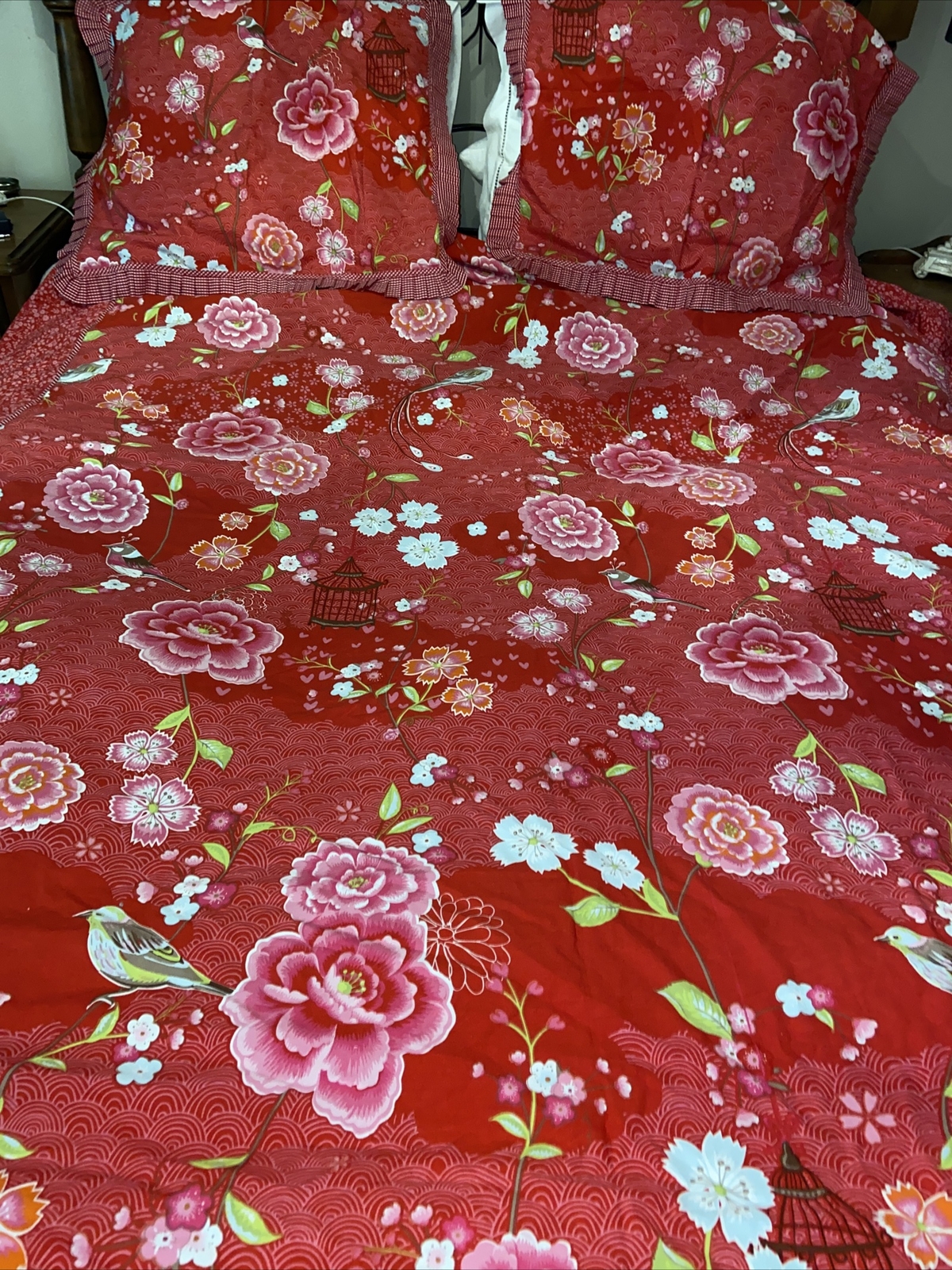 Quality cotton ‘Pip bed and bath double doona’ cover UK brand Quality cotton ‘Pip bed and bath double doona’ cover UK brand