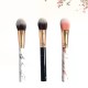 Women Students for Makeup Brushes 3pcs Marbling Handle Brushes Women Students for Makeup Brushes 3pcs Marbling Handle Brushes