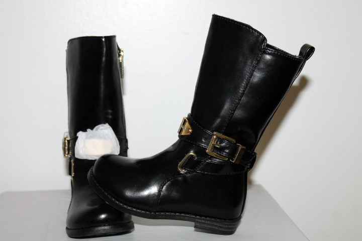 MICHAEL KORS EMMA MAY BLACK FASHION BOOTS GRADE SCHOOL KIDS SIZE 6C MICHAEL KORS EMMA MAY BLACK FASHION BOOTS GRADE SCHOOL KIDS SIZE 6C