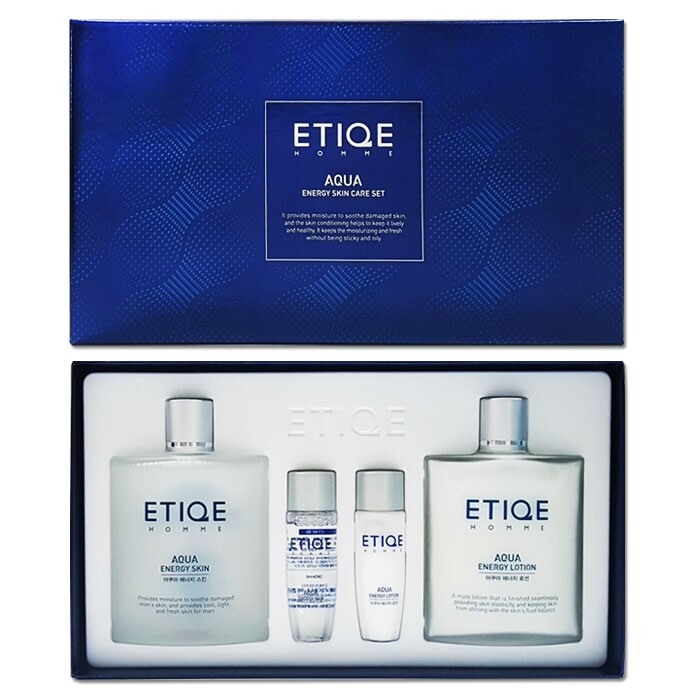 Coreana ETIQE HOMME AQUA ENERGY SKIN CARE set