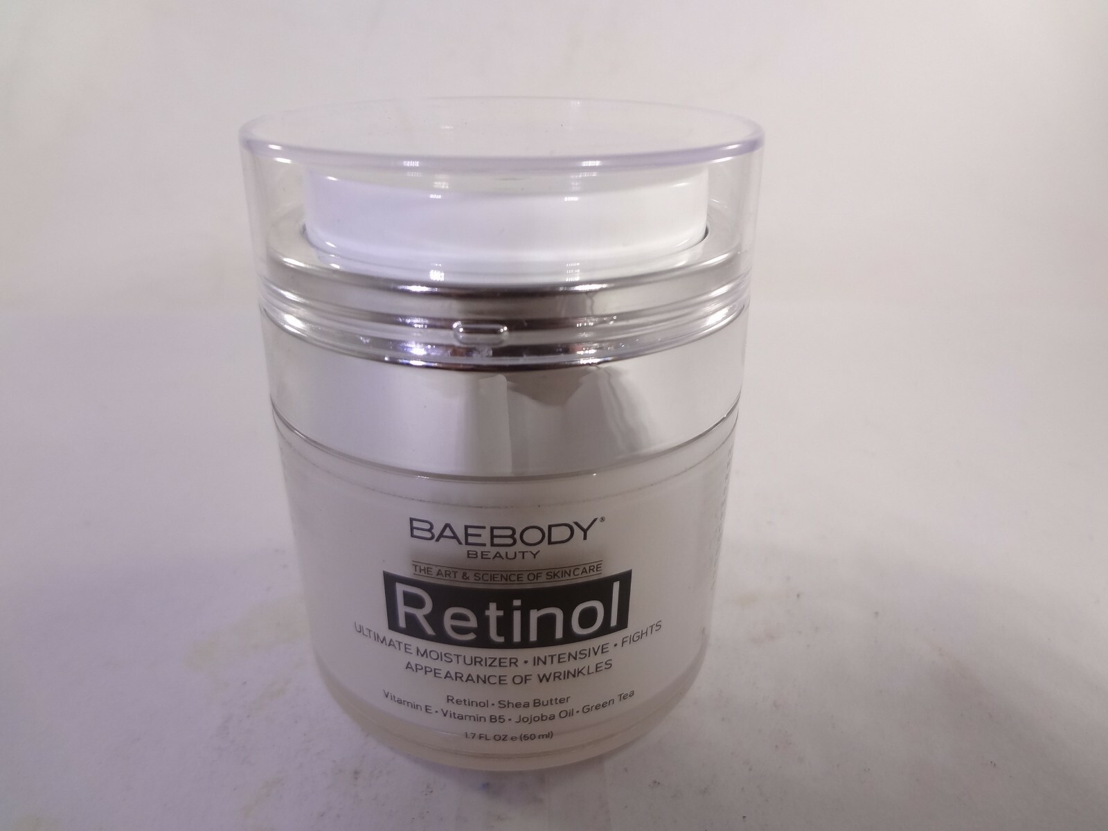 Baebody Beauty Retinol 1.7 oz OUT OF BOX 12-B Baebody Beauty Retinol 1.7 oz OUT OF BOX 12-B