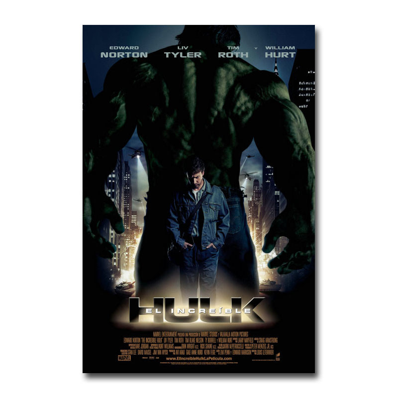 The Incredible Hulk Movie Wall Art Silk Poster Canvas Art Print Home Decor The Incredible Hulk Movie Wall Art Silk Poster Canvas Art Print Home Decor