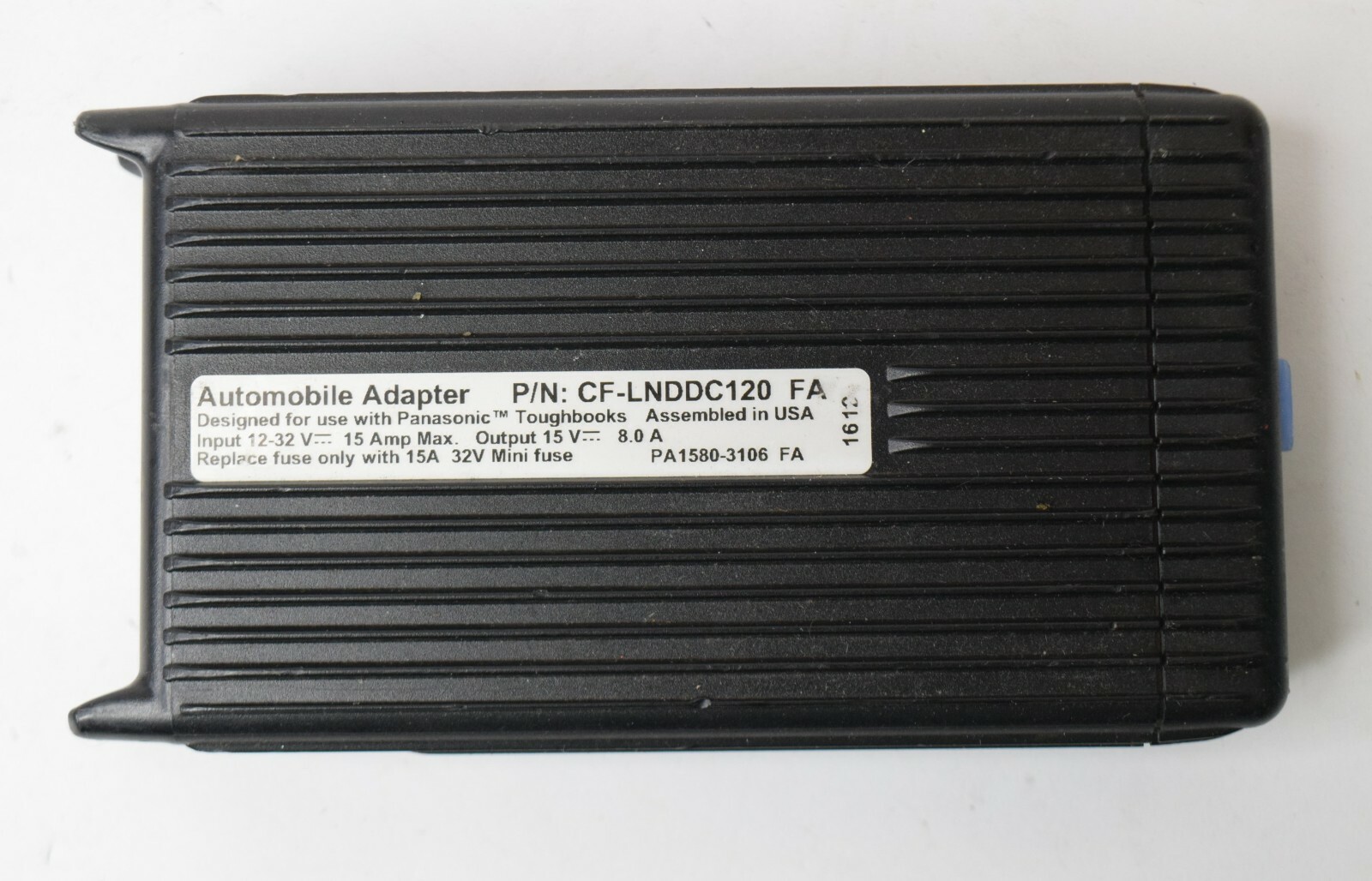 USED Lind Electronics Auto Car Adapter CF-LNDDC12 15V 8A Panasonic Toughbook