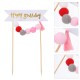 10pcs Creative Birthday Paper Cake Picks Funny Cake Insert Toppers Party Supply 10pcs Creative Birthday Paper Cake Picks Funny Cake Insert Toppers Party Supply