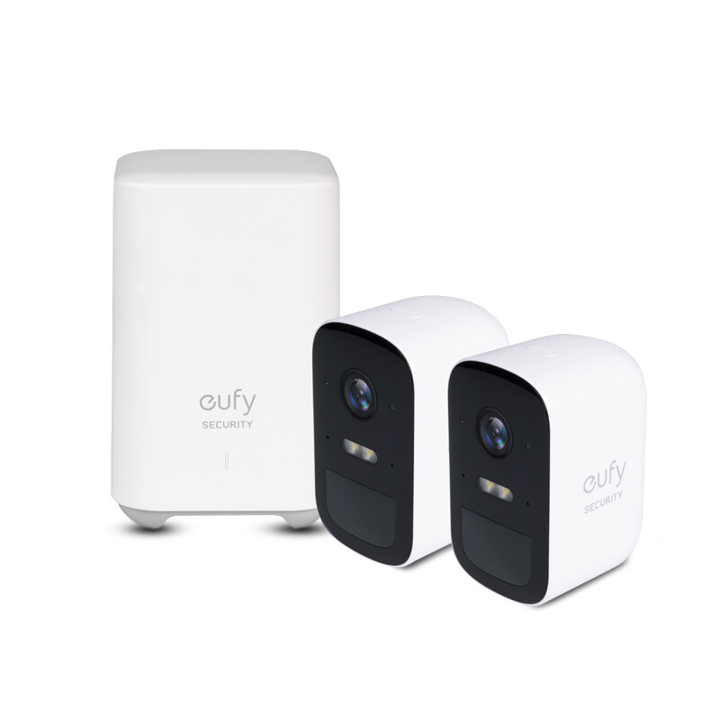 Eufy T8831CD3 Cam 2C Wire Free Security 2-Camera Set with Homebase
