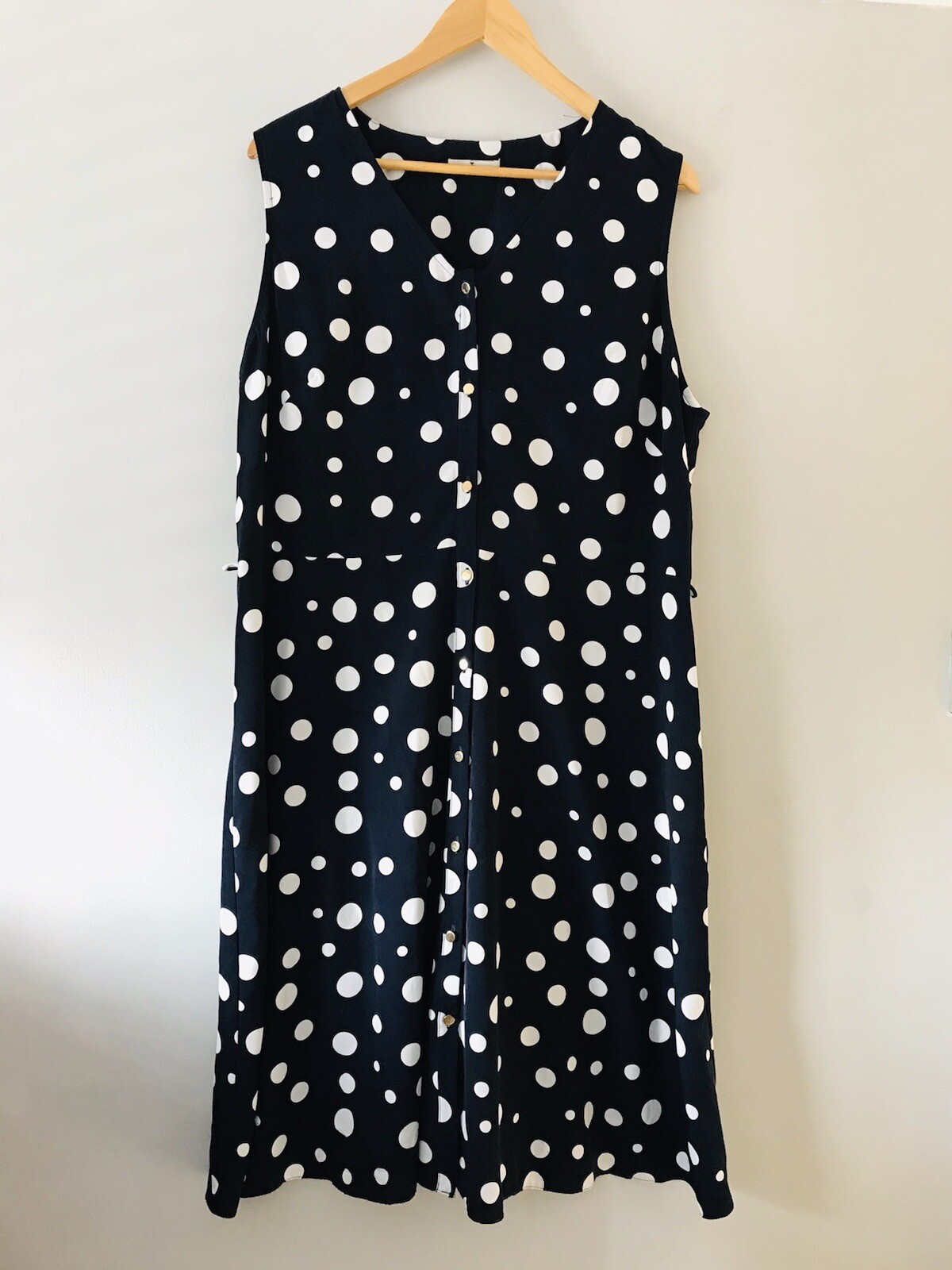 Vintage Ralph Lauren Womens Sleeveless Dress Maxi Prairie Ivory Cotton Size 10 Vintage Ralph Lauren Womens Sleeveless Dress Maxi Prairie Ivory Cotton Size 10