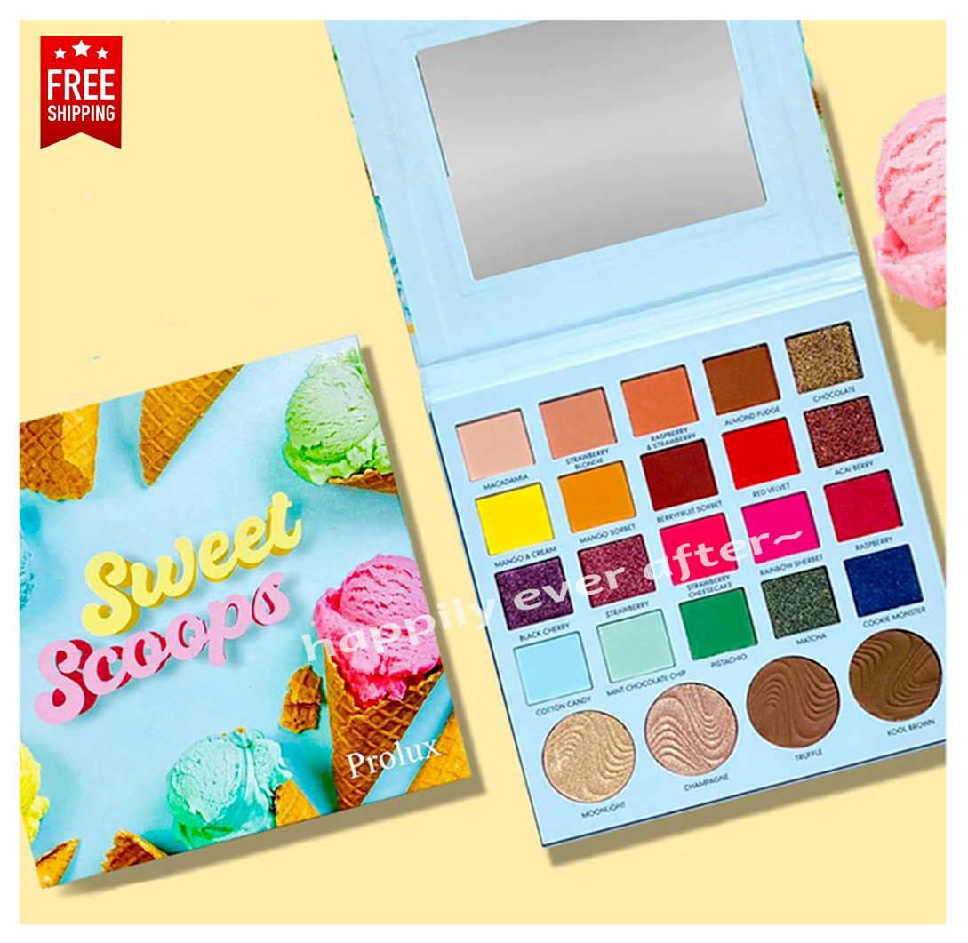 Prolux Sweet Scoops Eyeshadow Palette – Authentic & New Prolux Makeup Palette Prolux Sweet Scoops Eyeshadow Palette – Authentic & New Prolux Makeup Palette