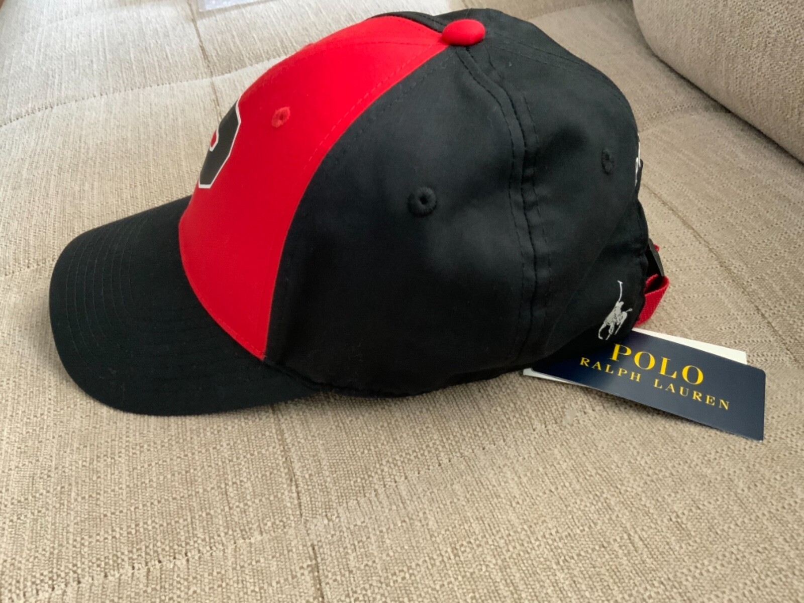 Polo Ralph Lauren color blocked Classic Sports Cap P hat NWT OS little pony (NH) Polo Ralph Lauren color blocked Classic Sports Cap P hat NWT OS little pony (NH)