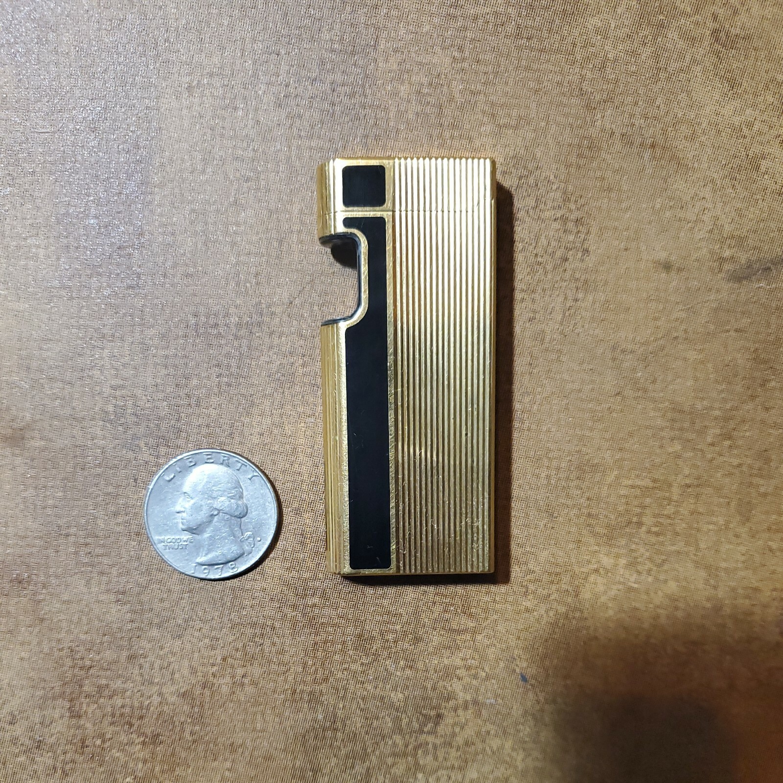 WORKING SERVICED MODIFIED Vintage COLIBRI Beam Sensor Butane Lighter Gold Tone WORKING SERVICED MODIFIED Vintage COLIBRI Beam Sensor Butane Lighter Gold Tone
