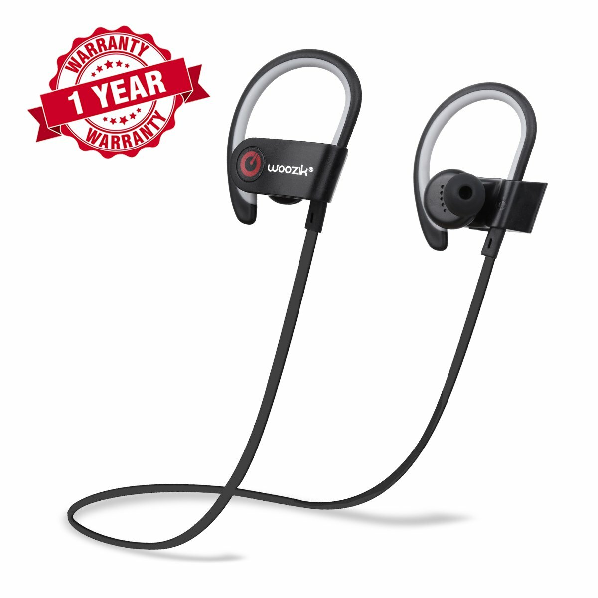 Sport Bluetooth Headphones- Sweatproof Earbuds with Built in Microphone, Stereo Sport Bluetooth Headphones- Sweatproof Earbuds with Built in Microphone, Stereo