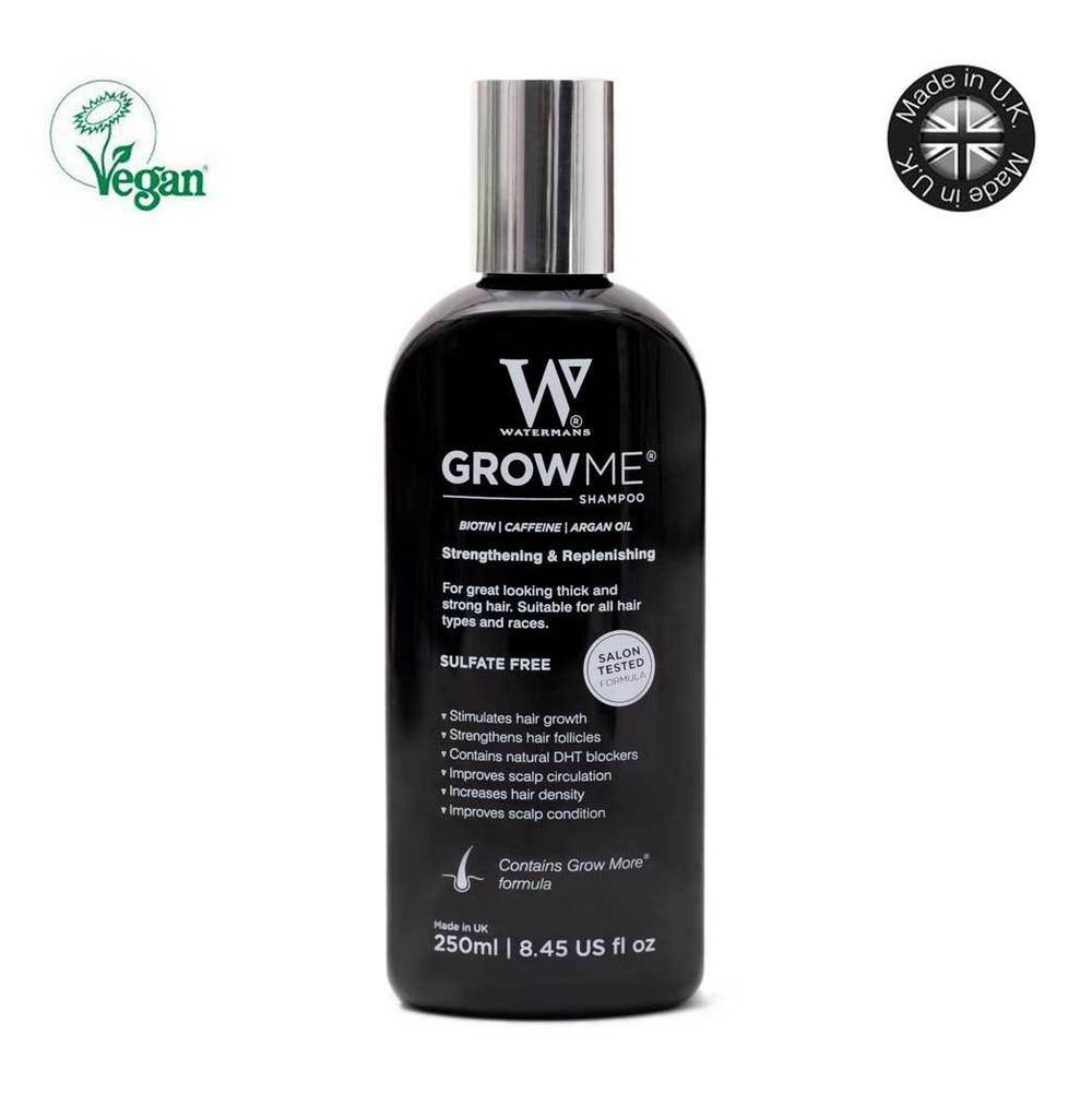 Hair Growth Shampoo | BY WATERMANS | Caffeine, Biotin, Argan Oil 250ml Hair Growth Shampoo | BY WATERMANS | Caffeine, Biotin, Argan Oil 250ml