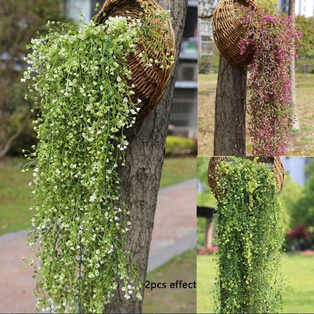 Artificial Fake Silk Flower Vine Hanging Garland Plant Home Garden Wedding Artificial Fake Silk Flower Vine Hanging Garland Plant Home Garden Wedding