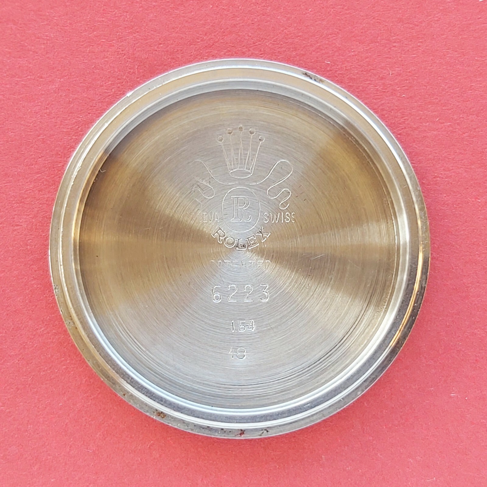 ROLEX Oyster Precision case back for ref.6223 watch ROLEX Oyster Precision case back for ref.6223 watch