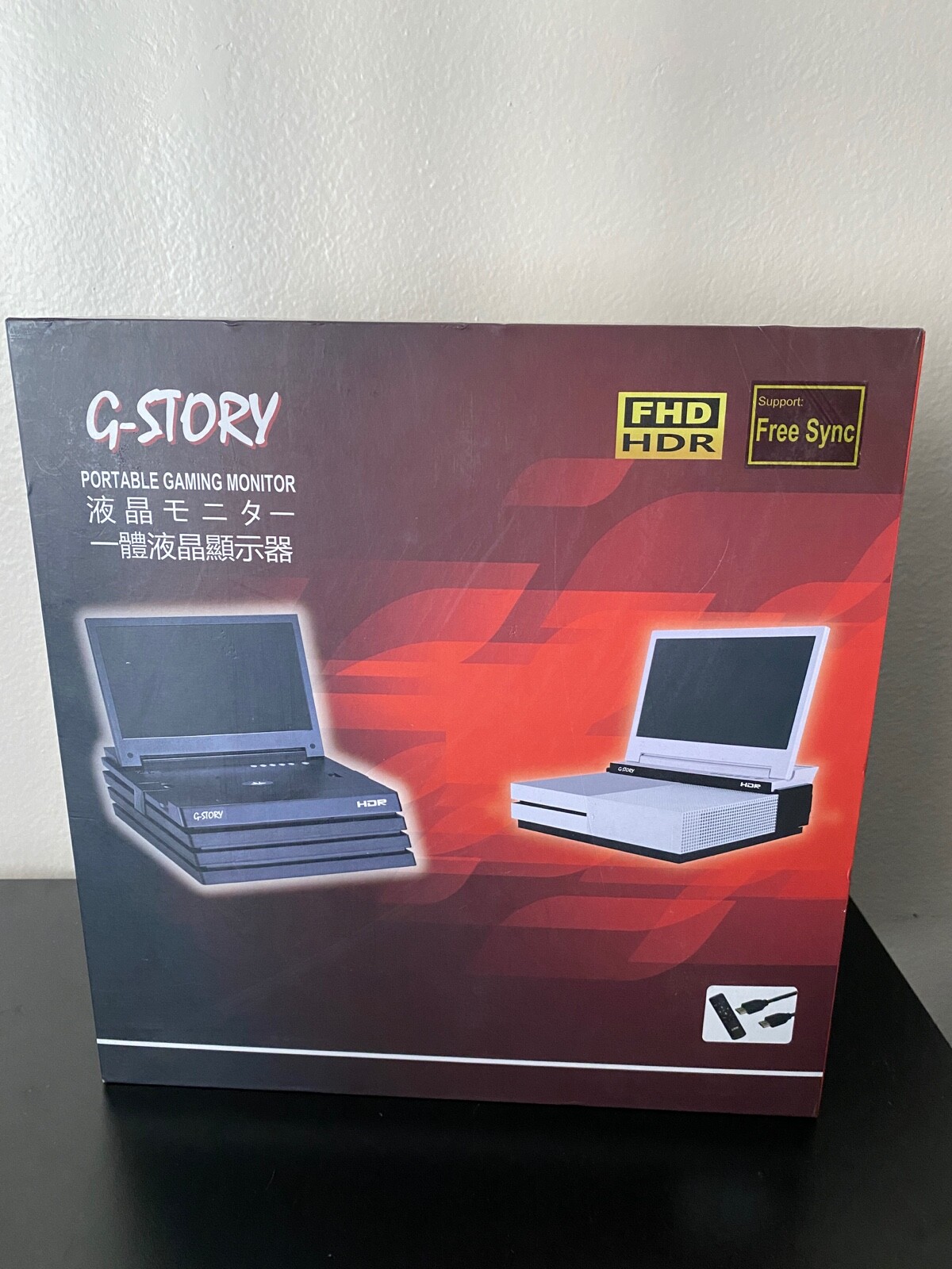 NEW G-STORY 11.6 ” HDR FHD 1080P Portable Eye-care Gaming Monitor for PS4 Slim NEW G-STORY 11.6 ” HDR FHD 1080P Portable Eye-care Gaming Monitor for PS4 Slim