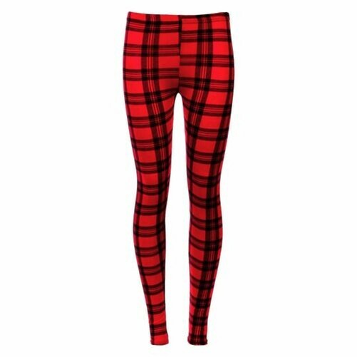 Girls Dresses Kids Tartan Print Swing Dress & Fashion Legging Set Age 7-13 Years