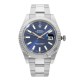 Rolex Datejust Steel 18K White Gold Bezel Blue Baton Dial Mens Watch 116334 Rolex Datejust Steel 18K White Gold Bezel Blue Baton Dial Mens Watch 116334